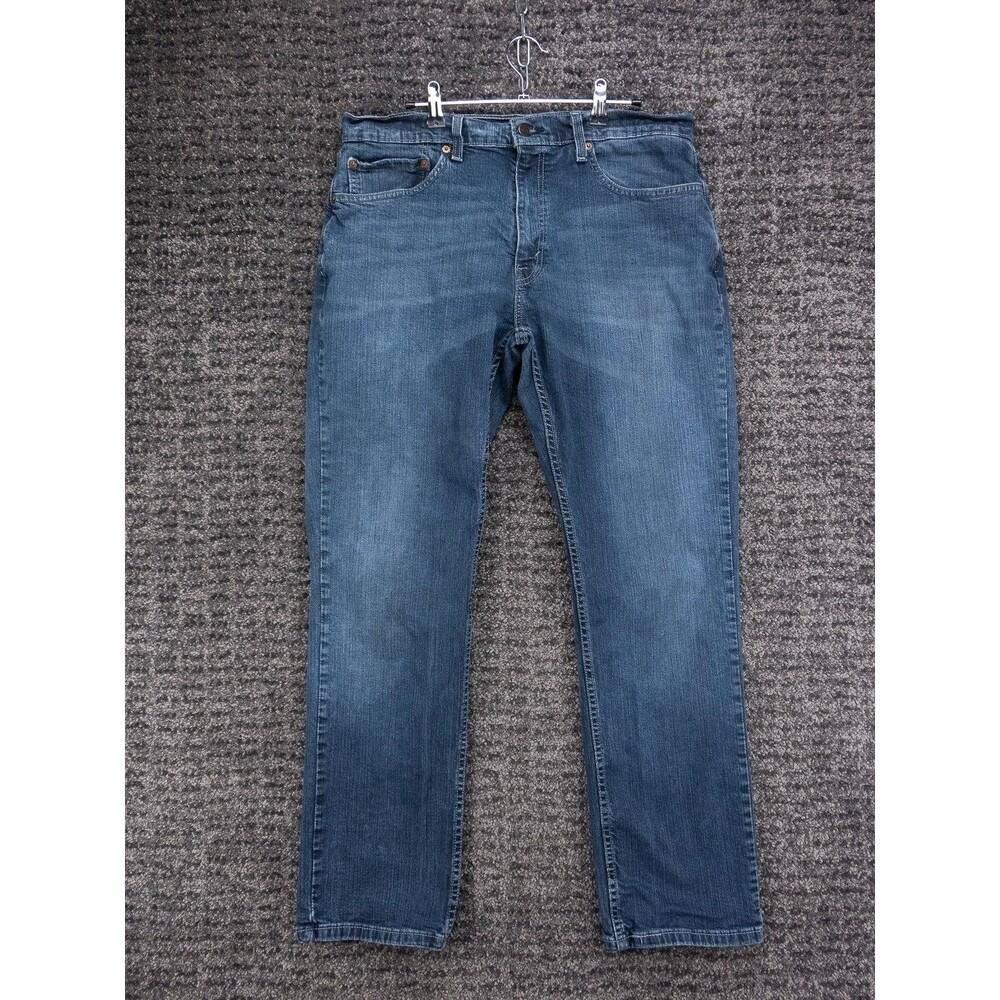 Levis 559 Jeans Mens 34x32 Actual 34x31 Blue Relaxed Straight Stretch Denim